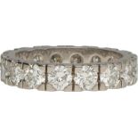 Alliance-Ring Zeitloser Alliance-Ring in Weissgold 18K mit 16 Brillanten von zus. ca. 2,5 ct (H/VS1)