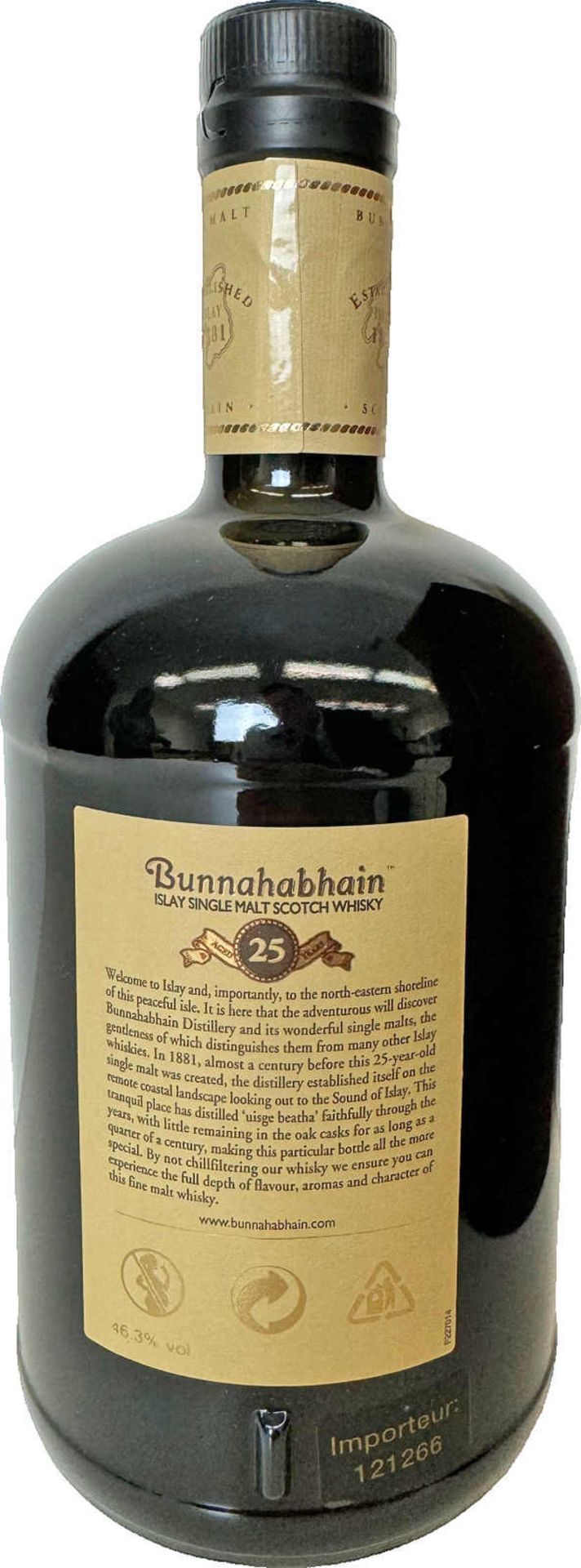 Bunnahabhain Bunnahabhain XXV, Distillery Bottling, Bourbon, Sherry Cask, 25 Jahre, abgefüllt am - Image 2 of 3