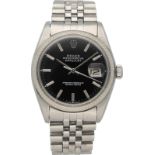 ROLEX Datejust 36, Edelstahl, Referenz 16014, Herstellungsjahr 70er Jahre, Durchmesser 36 mm,