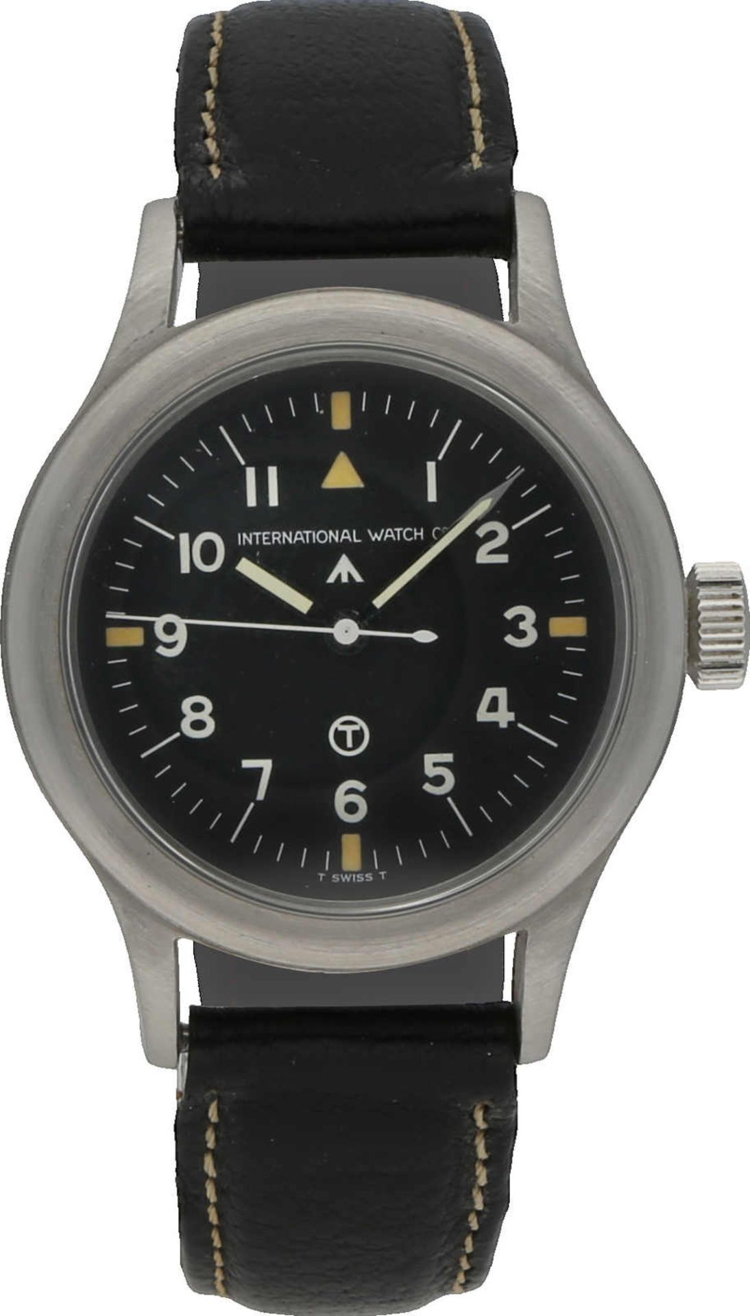 IWC Pilot Mark XI, Edelstahl, Referenz 6B/346, Herstellungsjahr 1952-1950, Durchmesser 36 mm,