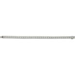 Brillant-Armband Edles Rivière-Armband in Weissgold 18K mit 36 Brillanten von zus. ca. 5 ct (H/SI)