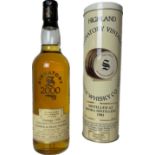 Brora Brora Millenium Edition, Signatory Whisky (SV), Sherry Cask, Fassnummer 1081, 628 Flaschen,