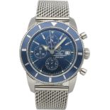 BREITLING Superocean Heritage Chronograph, Edelstahl, Referenz A1332016/C758, Herstellungsjahr 2011,