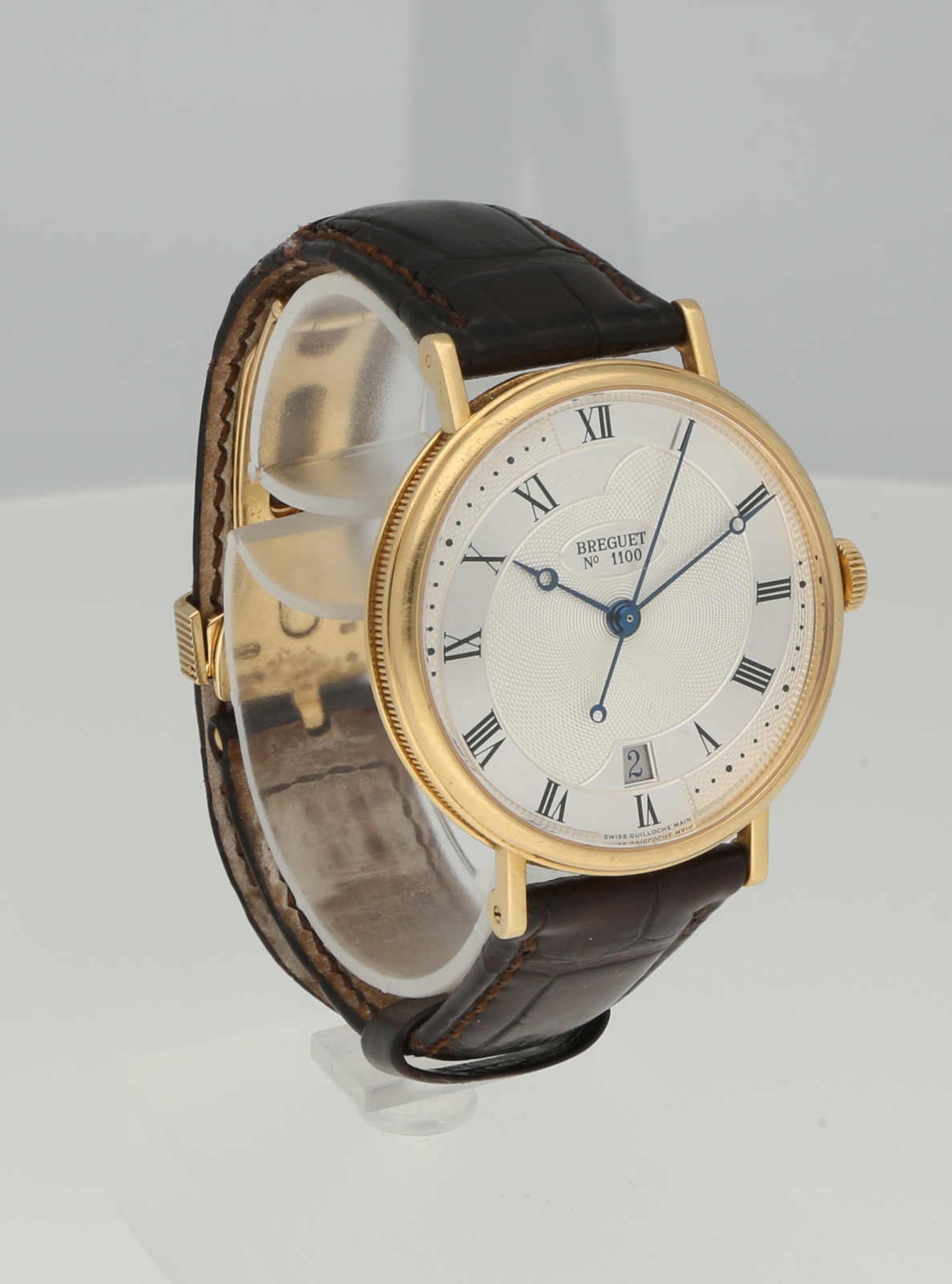 BREGUET Classique, Gelbgold 18K, Referenz 5197, Durchmesser 36 mm, Gehäuse Zifferblatt Silber - Bild 2 aus 6