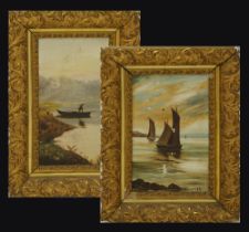 A pair of seascapes