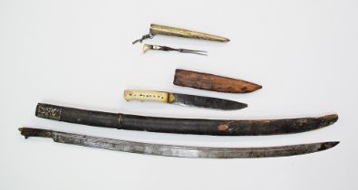 An antique Shashka sword