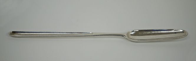 Silver Bone Marrow Scoop Spoon.