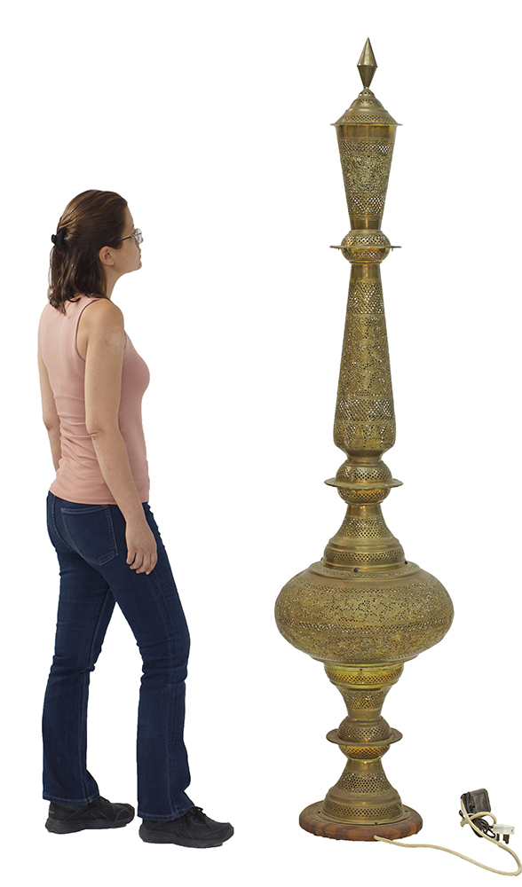 Moroccan floor lamp