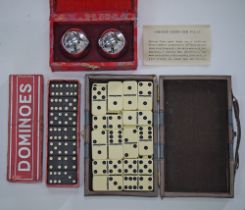 Chinese metal music balls and Dominoes