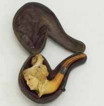 Antique Meerschaum pipe.