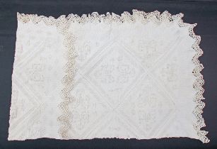Cypriot hand crocheted bed cover / throw