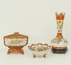 Japanese Kutani porcelain