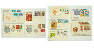 Cyprus postage stamps, First Day Covers,