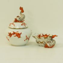 Herend Hungary porcelain ornaments
