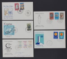 Cyprus postage stamps, First Day Covers
