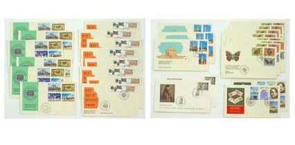 Cyprus postage stamps, First Day Covers,