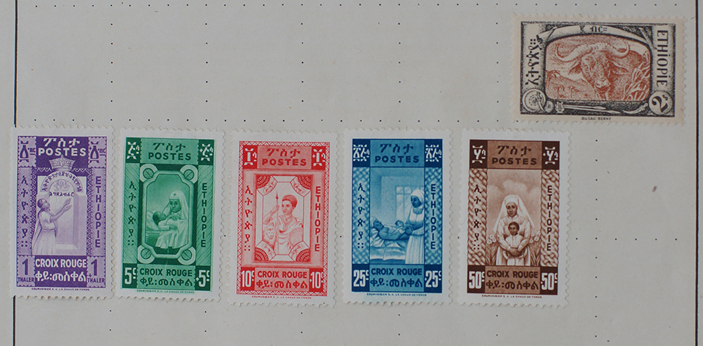 Postage stamps East Africa - Ethiopia, Somalia, Djibouti, Eritrea, Malawi, Nyasaland, Mauritius, - Image 2 of 10