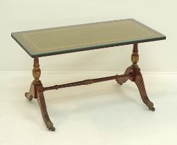 A vintage coffee table,