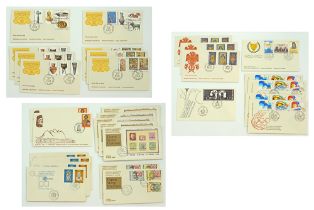 Cyprus postage stamps, First Day Covers,