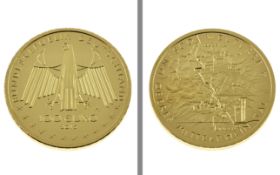 Goldmuenze 100 Euro Unesco Weltkulturerbe 15.55g 999/- Gelbgold 2015