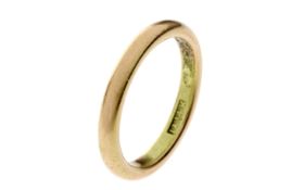 Ring 4.03g 585/- Gelbgold. Ringgroesse ca. 54