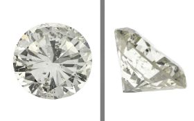 Diamant ca. 3.2 ct. K/pi2 Brilliantschliff