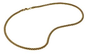 Kette 10.06g 585/- Gelbgold. Laenge ca. 40 cm