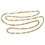 Kette 7.23g 916/- Gelbgold. Laenge ca. 55 cm