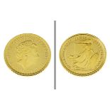 Goldmuenze 25 Pounds Britannia 1/4 Unze 7.78g 999/- Gelbgold 2020