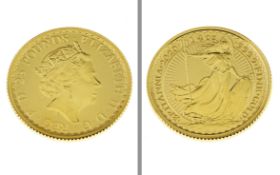 Goldmuenze 25 Pounds Britannia 1/4 Unze 7.78g 999/- Gelbgold 2020