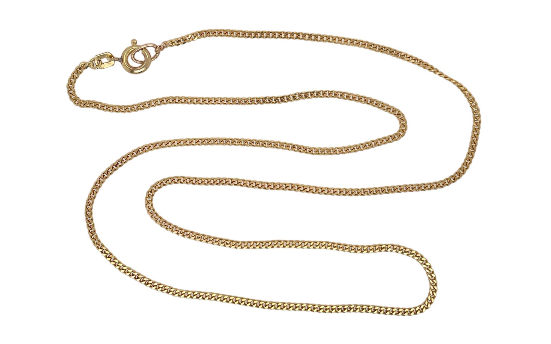 Kette 3.48g 333/- Gelbgold. Laenge ca. 46.50 cm