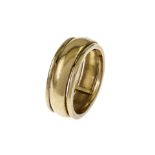 Ring 6.6g 585/- Gelbgold. Ringgroesse ca. 56