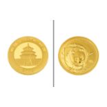 Goldmuenze 1/20 Unze China Panda 1.56g 999/- Gelbgold 2003