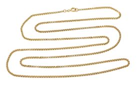 Kette 17.68g 333/- Gelbgold. Laenge ca. 90 cm