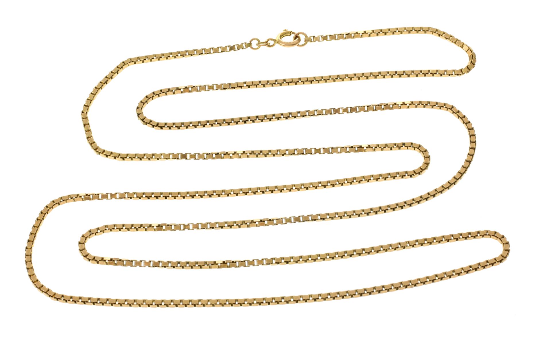 Kette 17.68g 333/- Gelbgold. Laenge ca. 90 cm