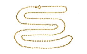 Kette 16.23g 750/- Gelbgold. Laenge ca. 79 cm