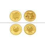 2 Goldmuenze The Lao People's Democratic Republic 2.48g 999/- Gelbgold 2003