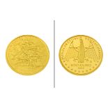 Goldmuenze 100â‚¬ UNESCO Weltkulturerbe 15.55g 999/- Gelbgold 2015