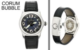 Corum Bubble Quarz Edelstahl. ohne Box und ohne Papiere