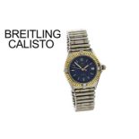 Breitling Calisto Ref. B57045 Quarz 750/- Gelbgold/Edelstahl. ohne Box und ohne Papiere. Glas nicht