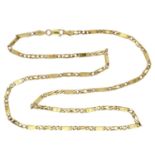 Kette 9.75g 585/- Gelbgold. Laenge ca. 49.50 cm