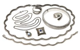 Konvolut Silberschmuck 122.9g 925/- Silber