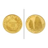 Goldmuenze 15.000.000 Lira Tuerkei 1.24g 999/- Gelbgold 2003