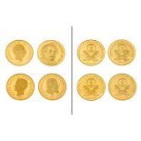 4 Goldmuenze 5 Dollars Mariana Islands 4.96g 999/- Gelbgold 2005