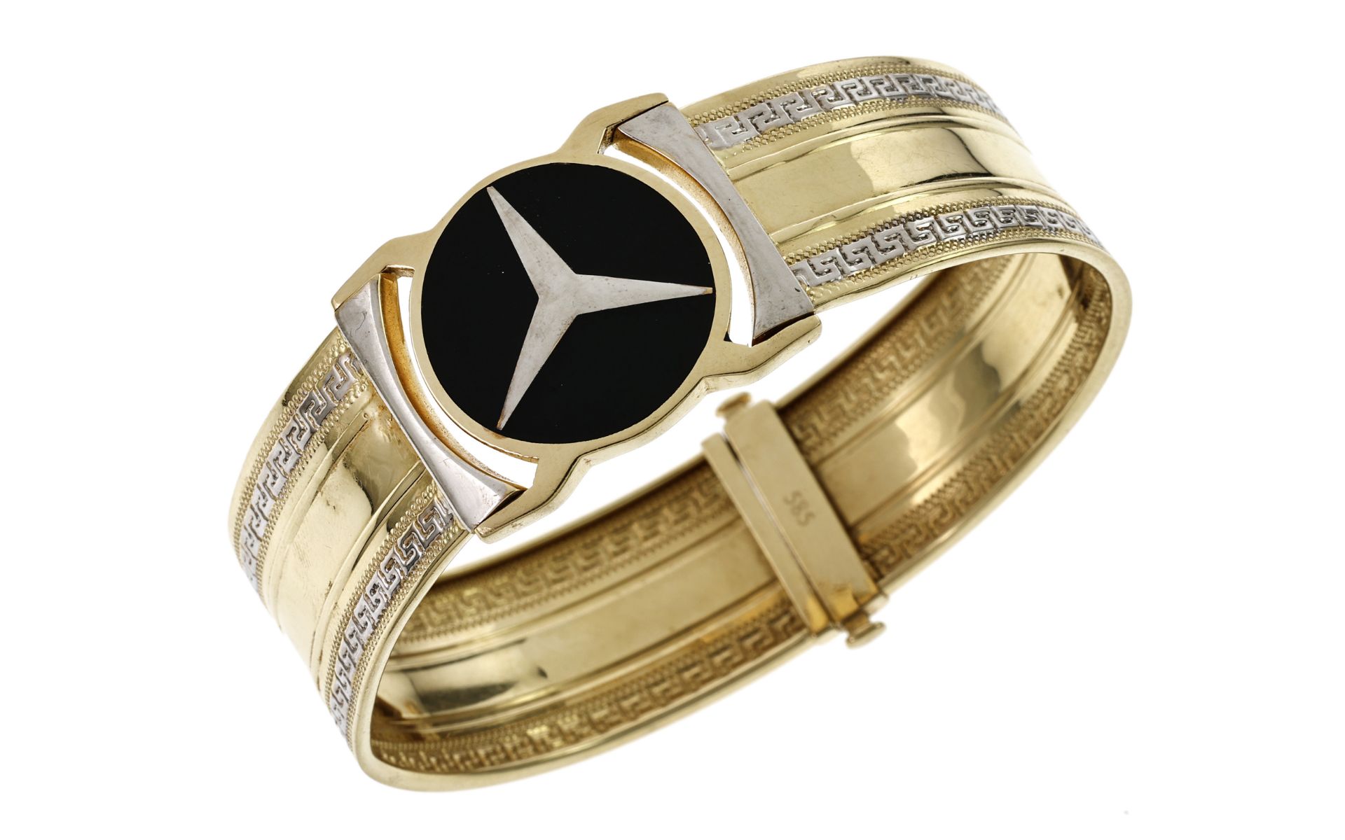 Armband 23.76g 585/- Gold mit Stein