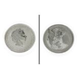 Silbermünze 10 Unzen Australian Koala 311g 999/- Silber 2015