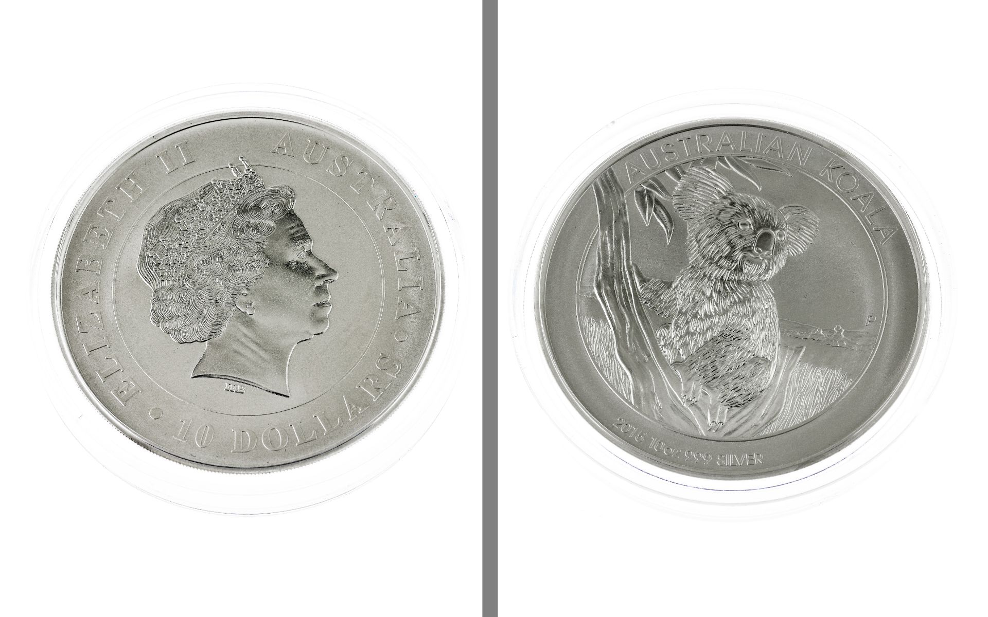 Silbermünze 10 Unzen Australian Koala 311g 999/- Silber 2015