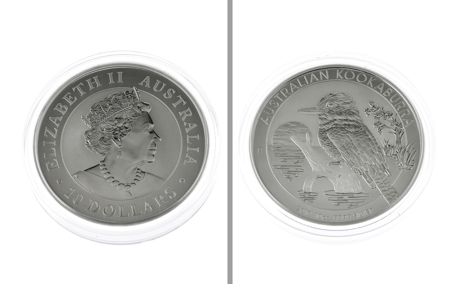 Silbermünze 10 Unzen 311g 999/- Silber Australian Kookaburra 2019