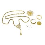 Konvolut Goldschmuck 14,79g 585/- Gelbgold