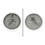 Silbermünze 10 Unzen 311g 999/- Silber Australian Kookaburra 30th Anniversary